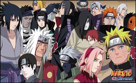 Naruto all characters wallpaper - Tons of awesome naruto group wallpapers to download for free. You can also upload and share your favorite naruto group wallpapers. HD wallpapers and background images.